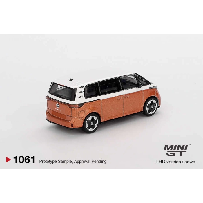 Mini GT MGT01061 1/64 Volkswagen ID.Buzz Candy White / Energetic Orange