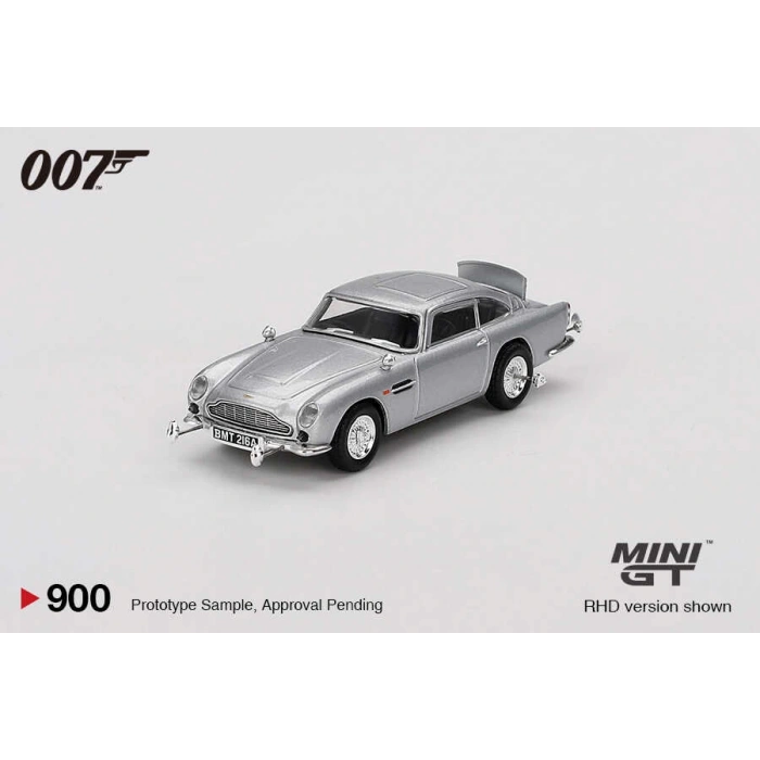 Mini GT 1/64 Aston Martin DB5 James Bond “Goldfinger” English Blister Paket MGT00900-007E