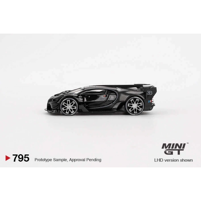 Mini GT 1/64 Bugatti Vision Gran Turismo Black MGT00795