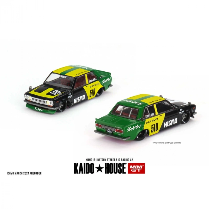 Mini GT 1/64 Datsun Street 510 Racing V2 KHMG131