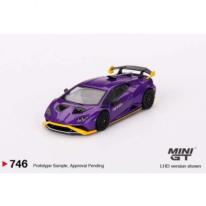 Mini GT 1/64 Lamborghini Huracán STO Viola Pasifae MGT00746