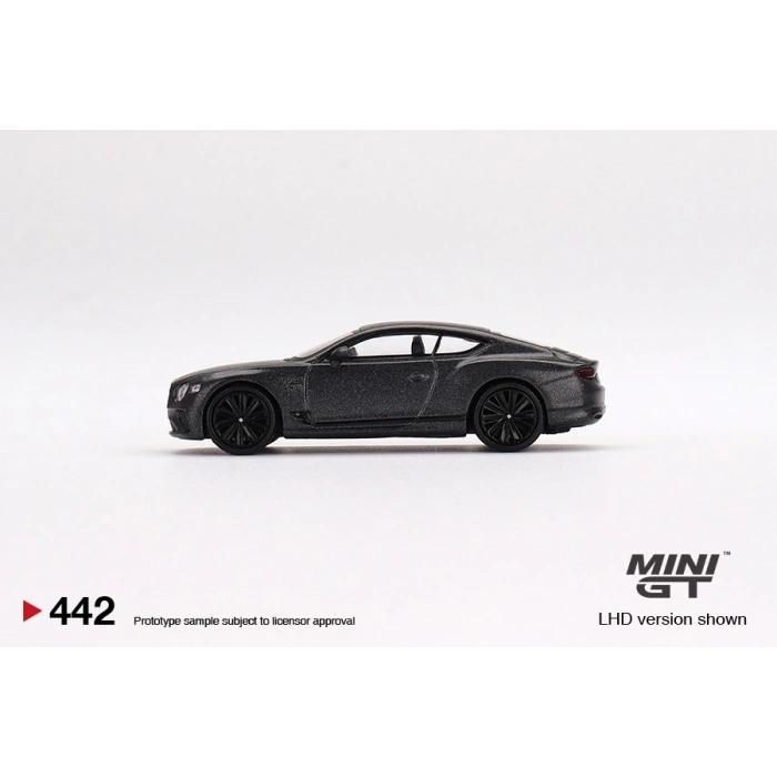 Mini GT MGT00442 1/64 Bentley Continental GT Speed Anthracite Satin