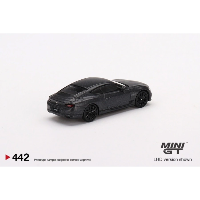 Mini GT MGT00442 1/64 Bentley Continental GT Speed Anthracite Satin