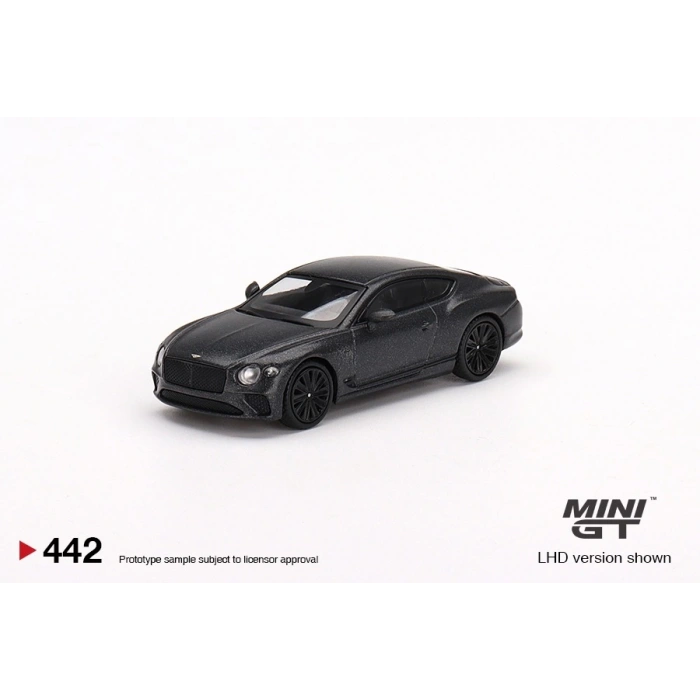 Mini GT MGT00442 1/64 Bentley Continental GT Speed Anthracite Satin
