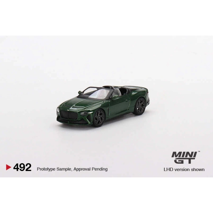 Mini GT MGT00492 Bentley Mulliner Bacalar Scarab Green