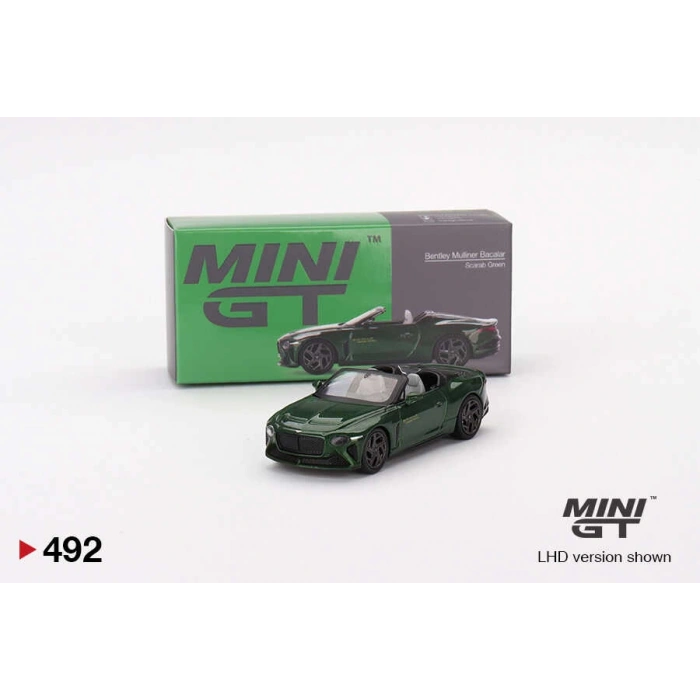 Mini GT MGT00492 Bentley Mulliner Bacalar Scarab Green