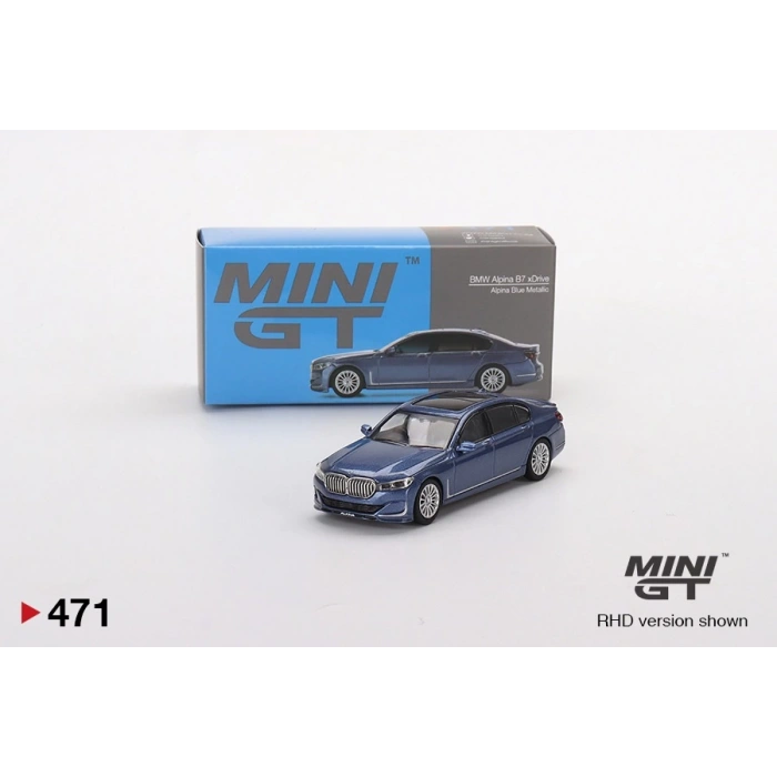 MİNİ GT MGT00471 1/64 BMW Alpina B7 xDrive Alpina Blue Metallic