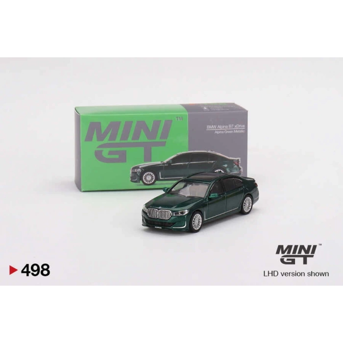 Mini GT MGT00498 1/64 BMW Alpina B7 xDrive Alpina Green Metallic