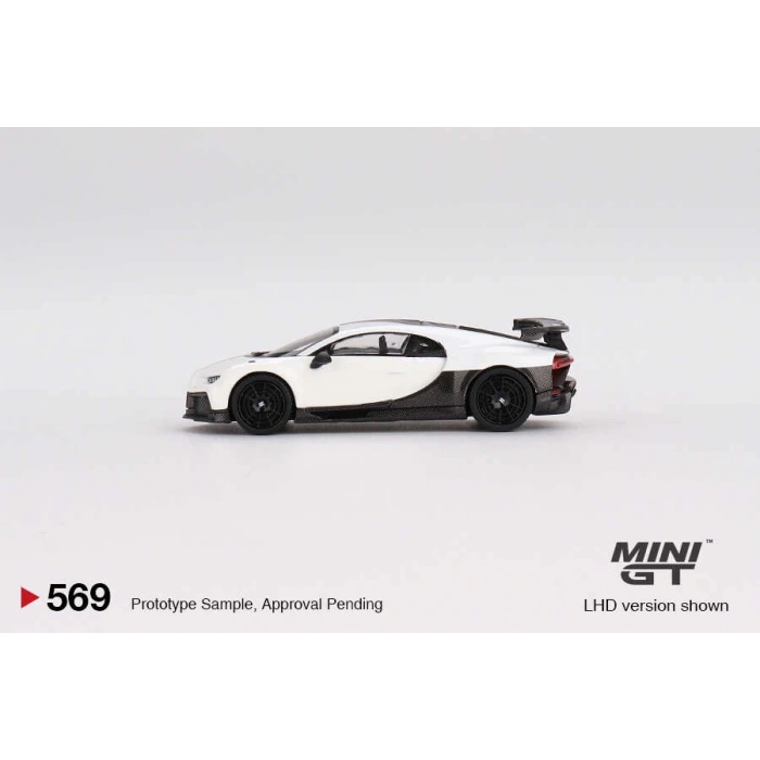 Mini GT MGT00569 1/64 Bugatti Chiron Pur Sport White