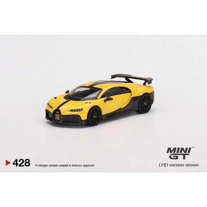 MİNİ GT MGT00428 1/64 Bugatti Chiron Pur Sport Yellow