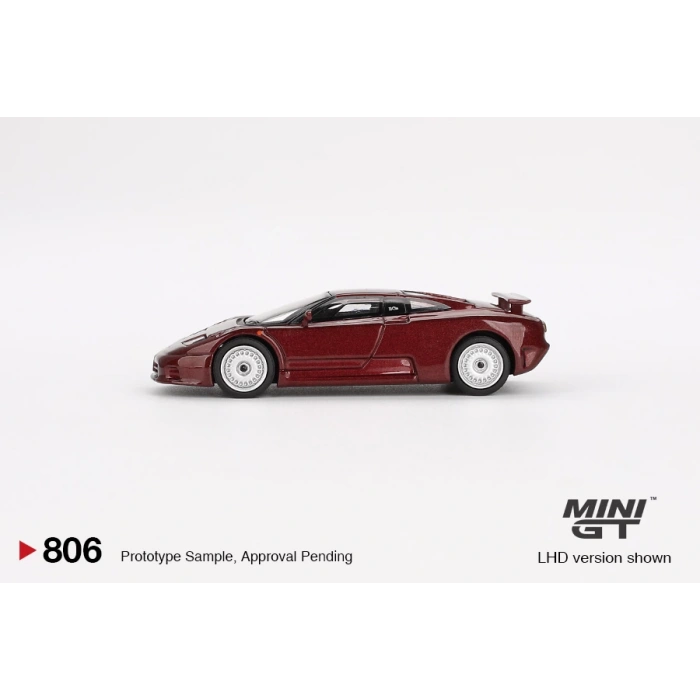Mini GT MGT00806 1/64 Bugatti EB110 GT Dark Red Metallic