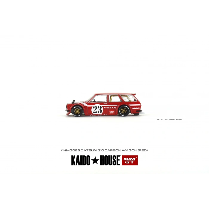 Mini GT Datsun KAIDO 510 Wagon CARBON FIBER V2