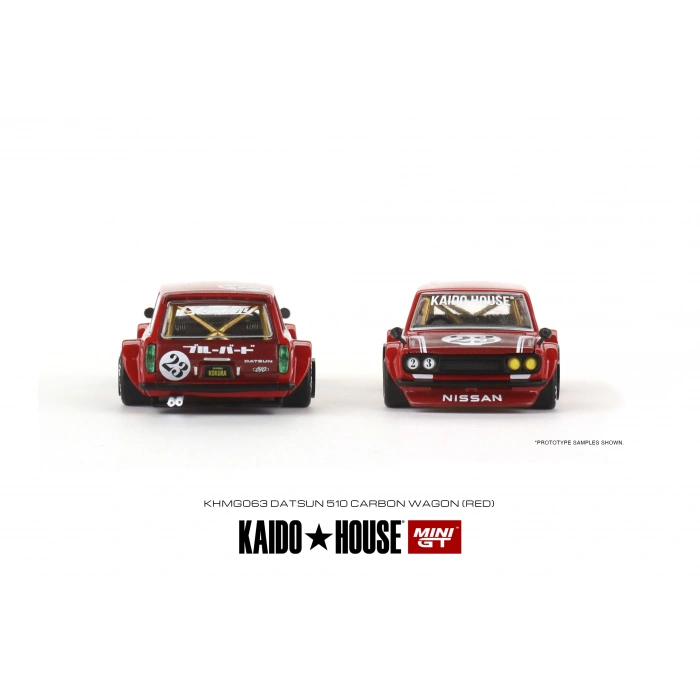 Mini GT Datsun KAIDO 510 Wagon CARBON FIBER V2