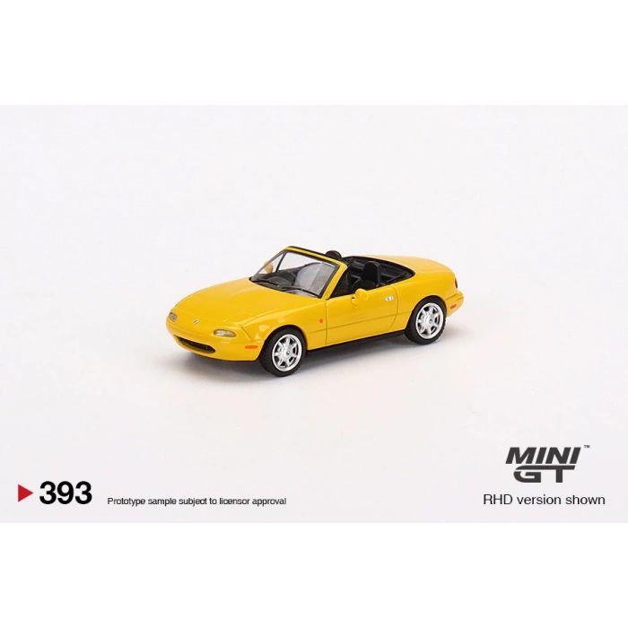 Mini GT MGT00393 1/64 Eunos Roadster Sunburst Yellow