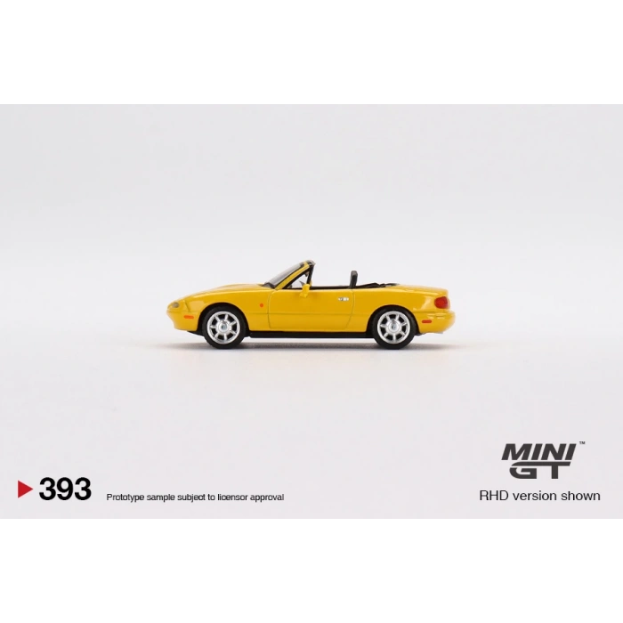 Mini GT MGT00393 1/64 Eunos Roadster Sunburst Yellow