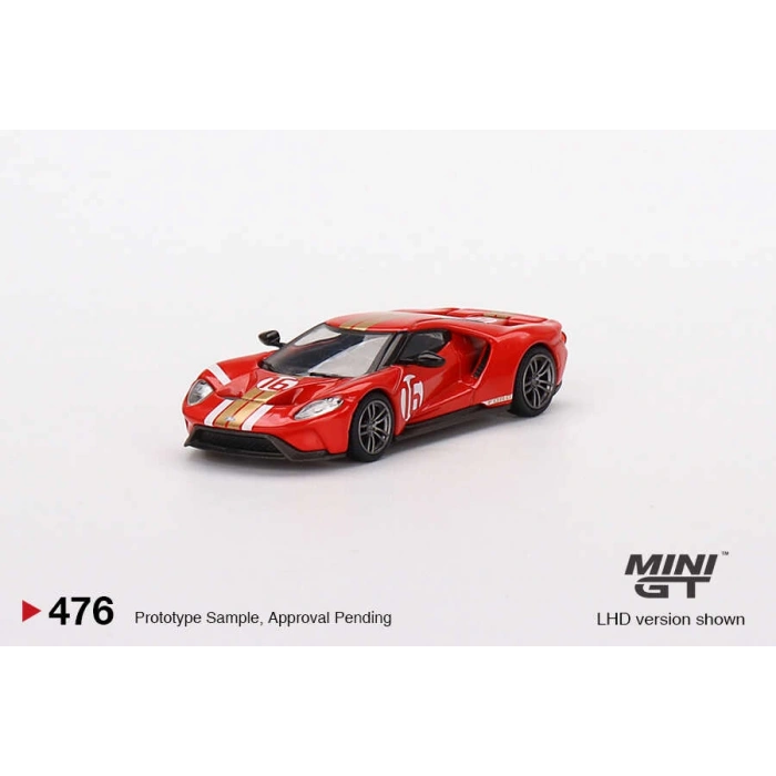 Mini GT MGT00476 1/64 Ford GT Alan Mann Heritage Edition