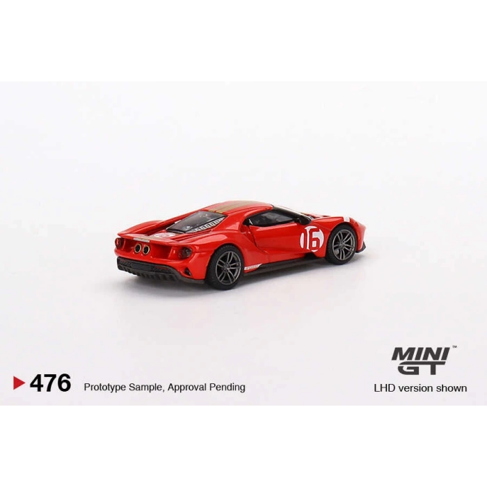 Mini GT MGT00476 1/64 Ford GT Alan Mann Heritage Edition