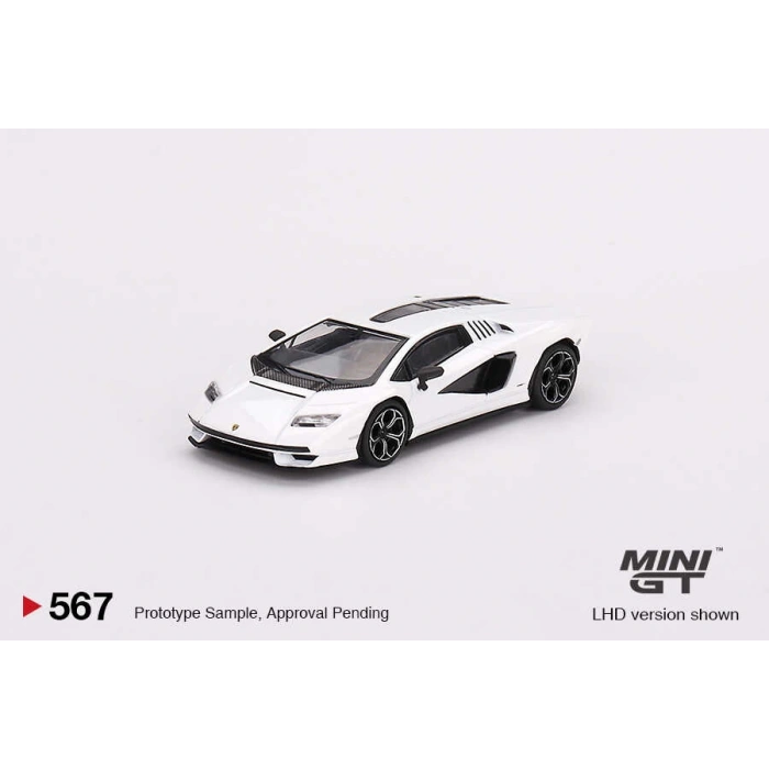 Mini GT MGT00567 1/64 Lamborghini Countach LPI 800-4 Bianco Siderale