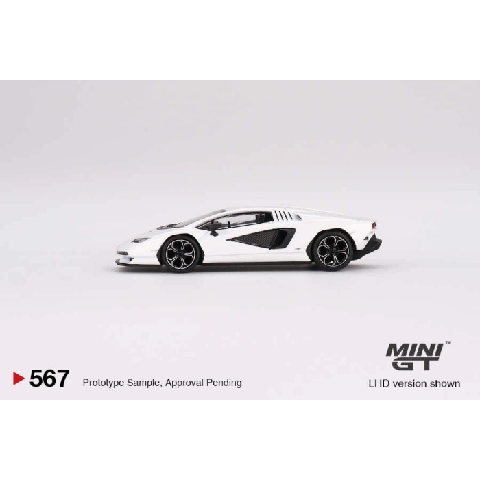 Mini GT MGT00567 1/64 Lamborghini Countach LPI 800-4 Bianco Siderale