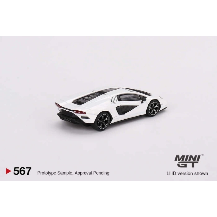 Mini GT MGT00567 1/64 Lamborghini Countach LPI 800-4 Bianco Siderale