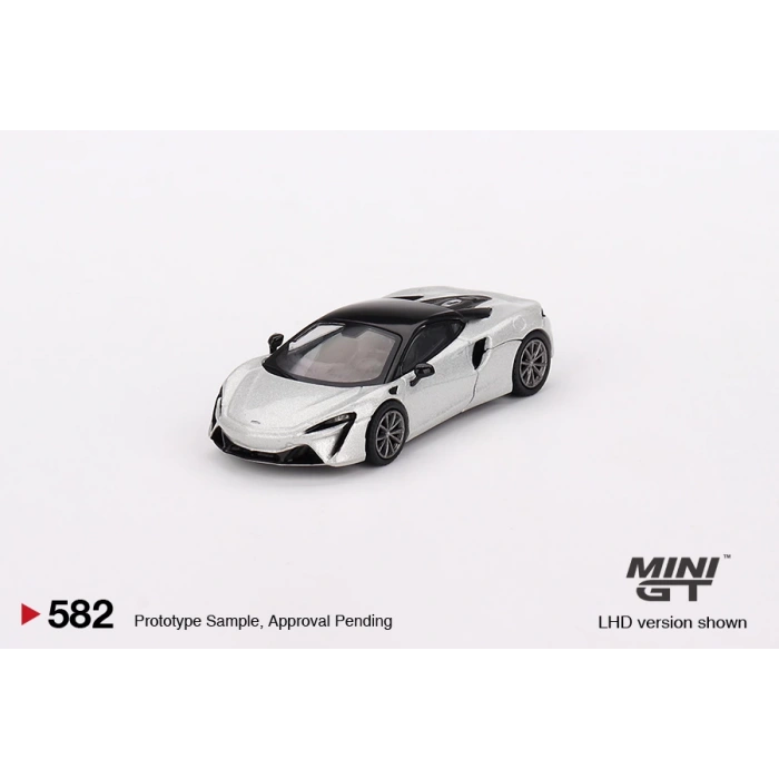 Mini GT MGT00582 1/64 McLaren Artura Ice Silver