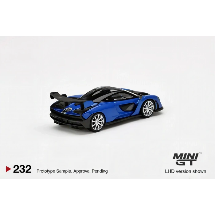 Mini GT MGT00232-L McLaren Senna Antares Blue