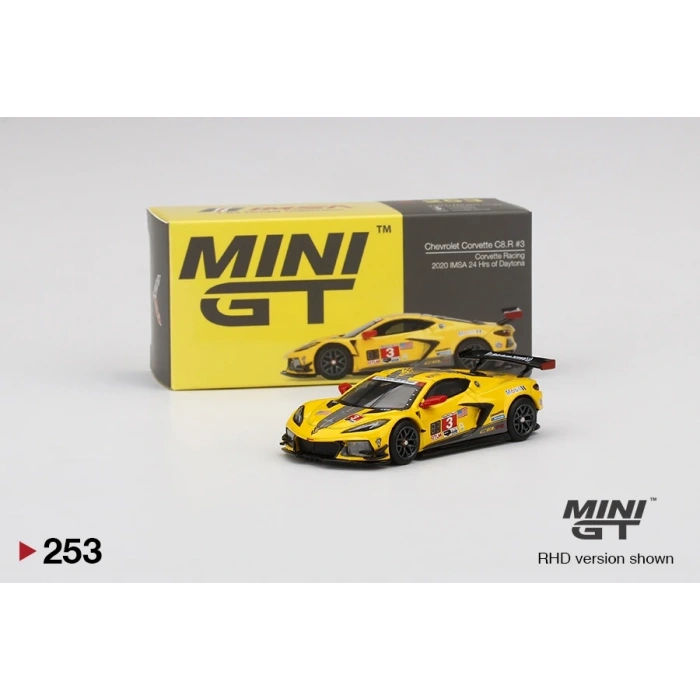 Mini GT MGT00253-L Chevrolet Corvette C8.R #3 Corvette Racing 2020 IMSA 24 Hrs of Daytona