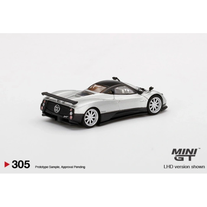 Mini GT MGT00305-L 1/64 Pagani Zonda F Silver