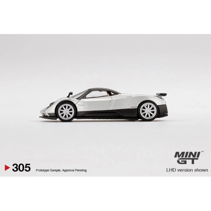 Mini GT MGT00305-L 1/64 Pagani Zonda F Silver