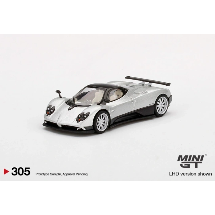 Mini GT MGT00305-L 1/64 Pagani Zonda F Silver