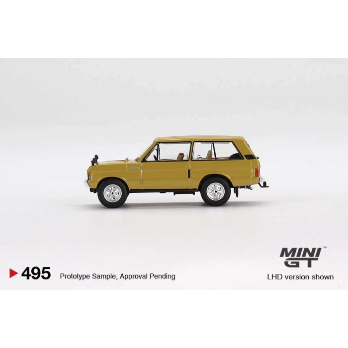 Mini GT MGT00495 1/64 Range Rover 1971 Bahama Gold