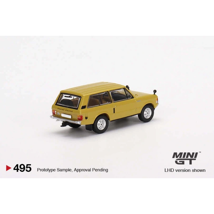 Mini GT MGT00495 1/64 Range Rover 1971 Bahama Gold