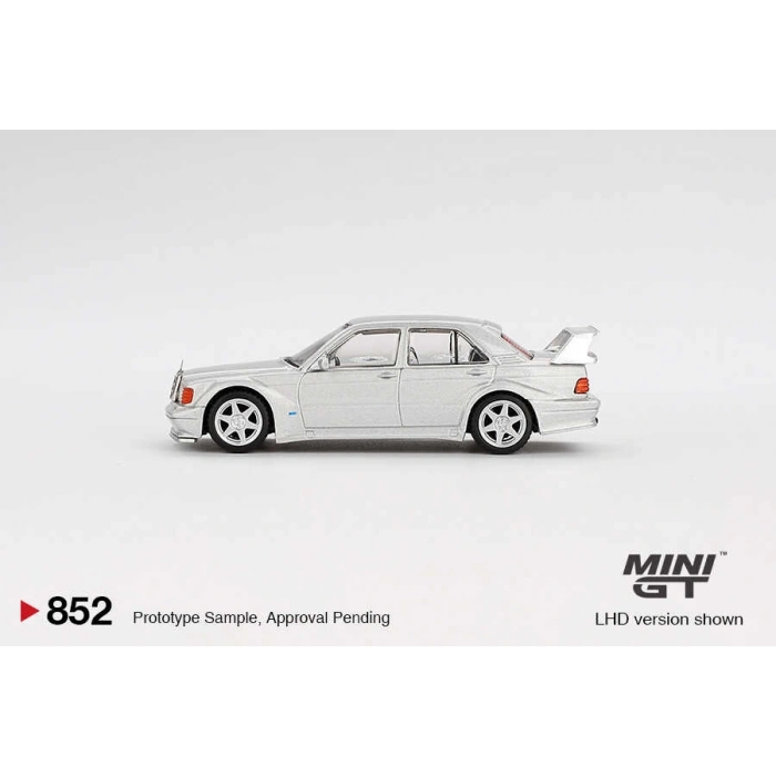 Mini GT MGT00852 1/64 Mercedes-Benz 190E 2.5-16 Evolution II Astral Silver