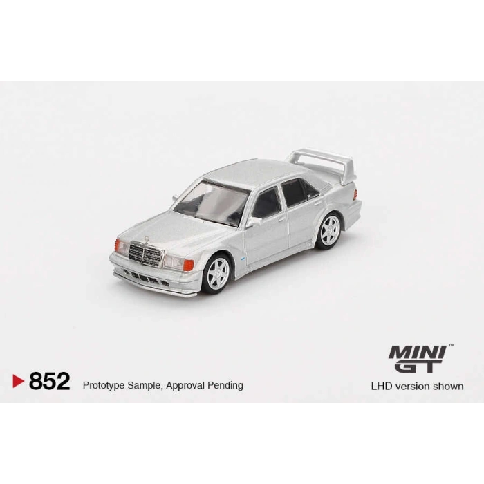 Mini GT MGT00852 1/64 Mercedes-Benz 190E 2.5-16 Evolution II Astral Silver