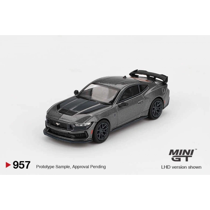 Mini GT MGT00957 1/64 Ford Mustang Dark Horse 2024 Carbonized Gray