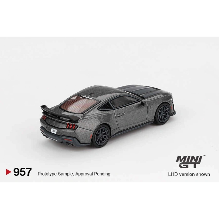 Mini GT MGT00957 1/64 Ford Mustang Dark Horse 2024 Carbonized Gray