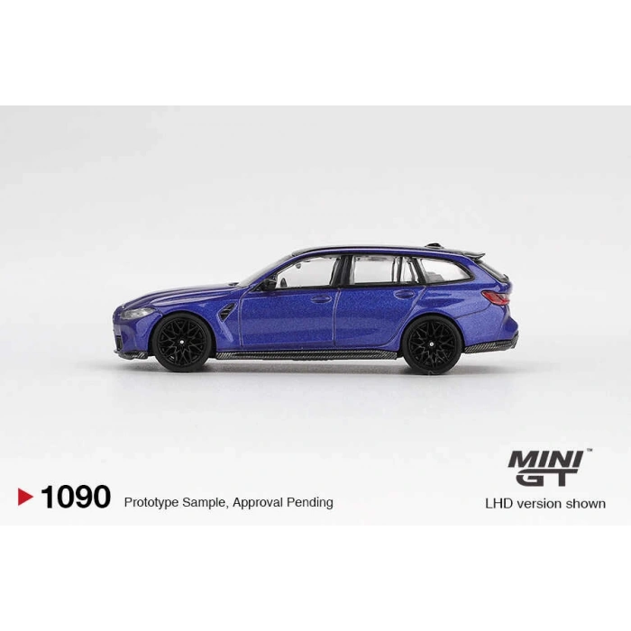 Mini GT MGT01090 1/64 BMW M3 Competition Touring Portimao Blue Metallic