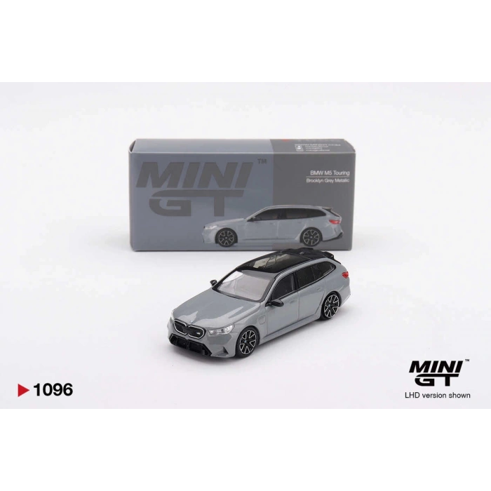 Mini GT MGT01096 1/64 BMW M5 Touring (G99) Brooklyn Grey Metallic