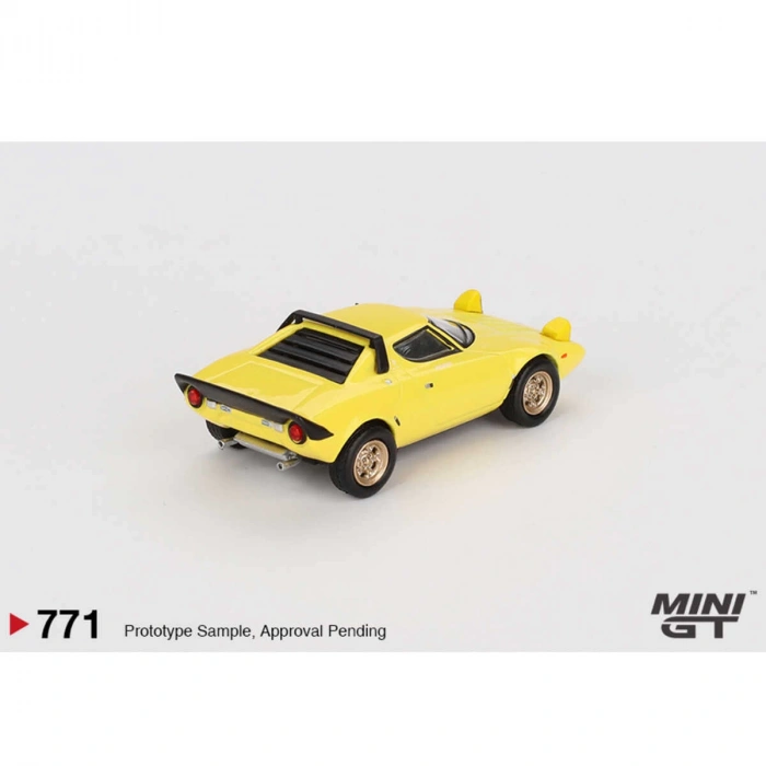 Mini GT MGT00771 1/64 Lancia Stratos HF Stradale Giallo Fly