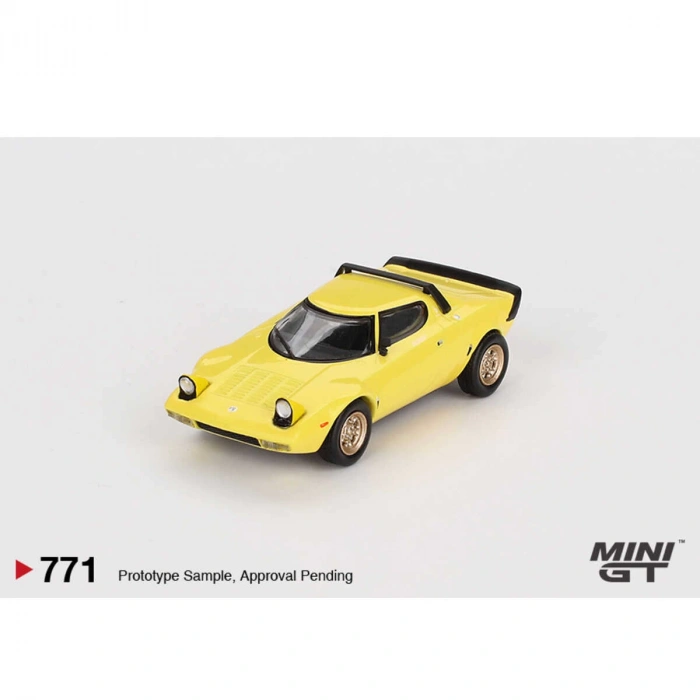 Mini GT MGT00771 1/64 Lancia Stratos HF Stradale Giallo Fly