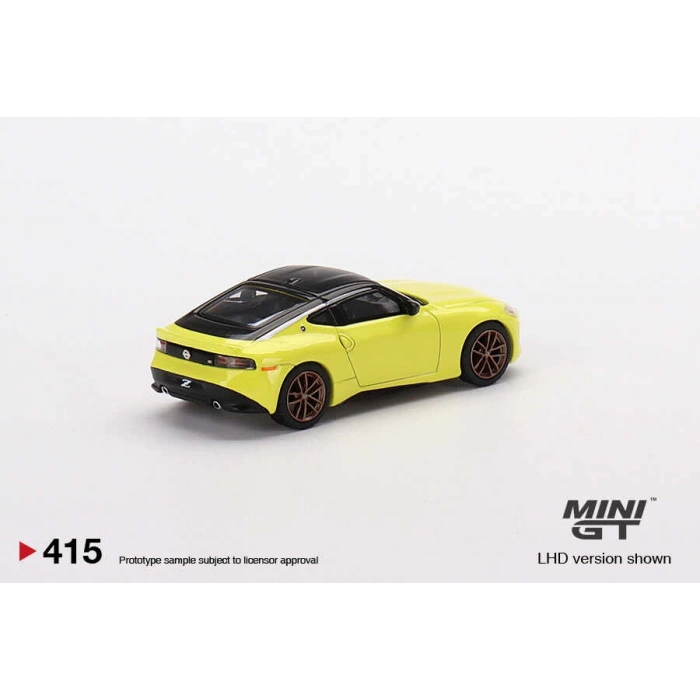 Mini GT MGT00415 1/64 Nissan Z Proto Spec 2023 Ikazuchi Yellow
