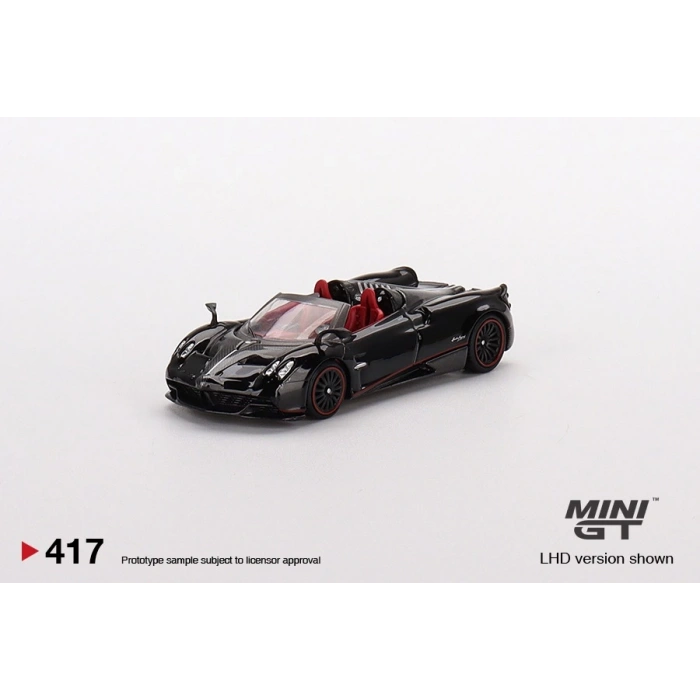 Mini GT MGT00417 1/64 Pagani Huayra Roadster Black
