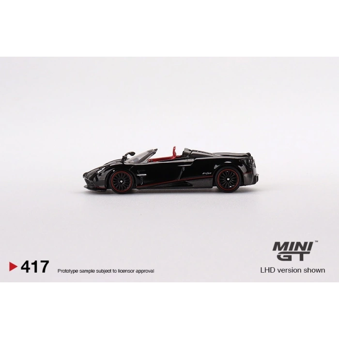 Mini GT MGT00417 1/64 Pagani Huayra Roadster Black