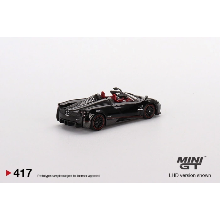 Mini GT MGT00417 1/64 Pagani Huayra Roadster Black