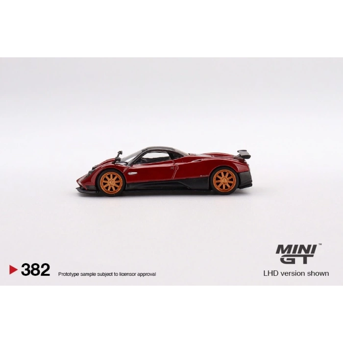 Mini GT MGT00382 1/64 Pagani Zonda F Rosso Dubai