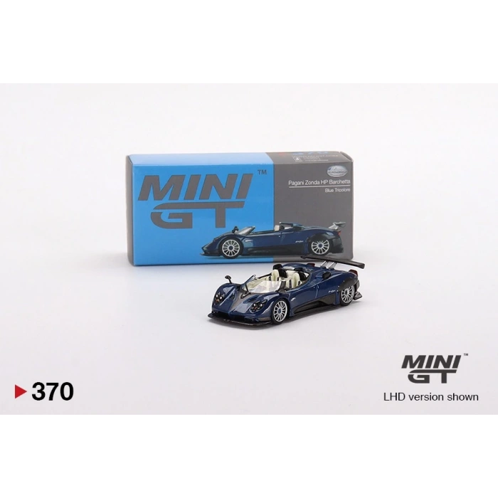 Mini GT MGT00370 1/64 Pagani Zonda HP Barchetta Blue Tricolore