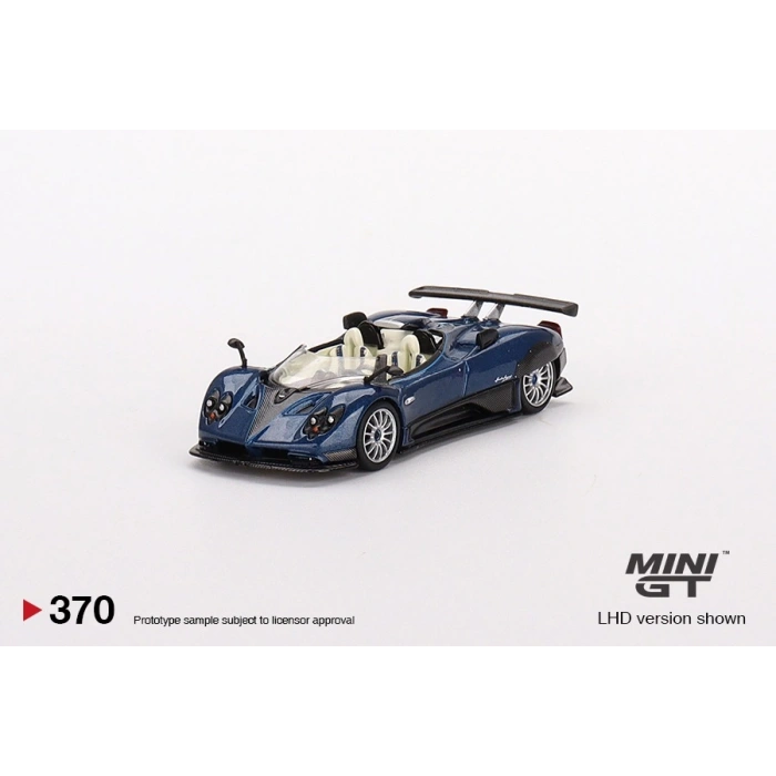 Mini GT MGT00370 1/64 Pagani Zonda HP Barchetta Blue Tricolore