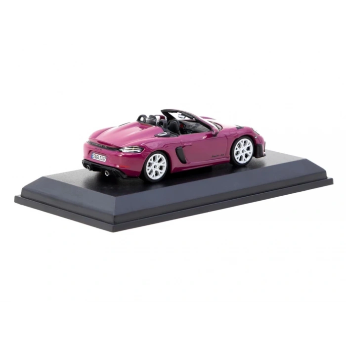 Minichamps X Tarmac Works 1/64 Porsche 718 Spyder RS Ruby Star Neo