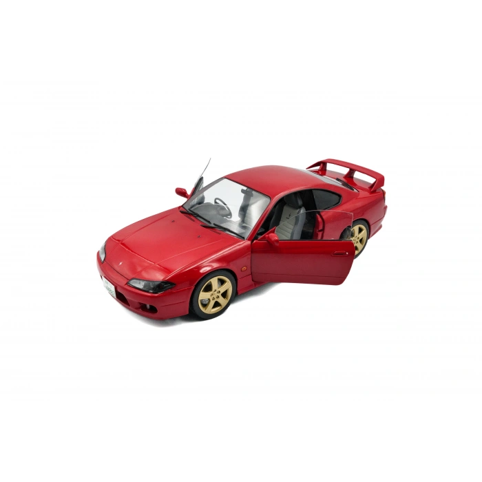Solido S1812202 1/18 Nissan Silvia S15 Spec-R Aero – Flame Red – 1999