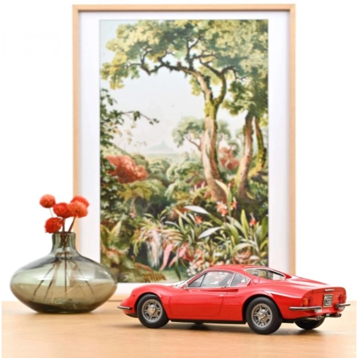 Norev 187800 1/18 Ferrari Dino 246 GT 1968 Red